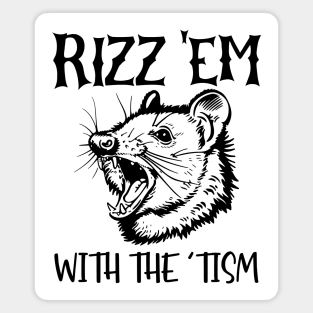 Rizz em with the tism Magnet